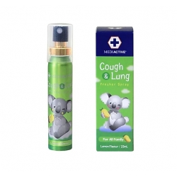 Mediactive® 20+ Honey Cough & Lung  Fresher Spray 澳洲蜂蜜舒緩咳嗽及健康肺部口腔噴霧 25ml (Flavors Lemon) MD006b